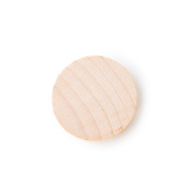 1-1/2" Wooden Circle Disc, 3/16" Thick