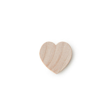 1/2" Wood Hearts